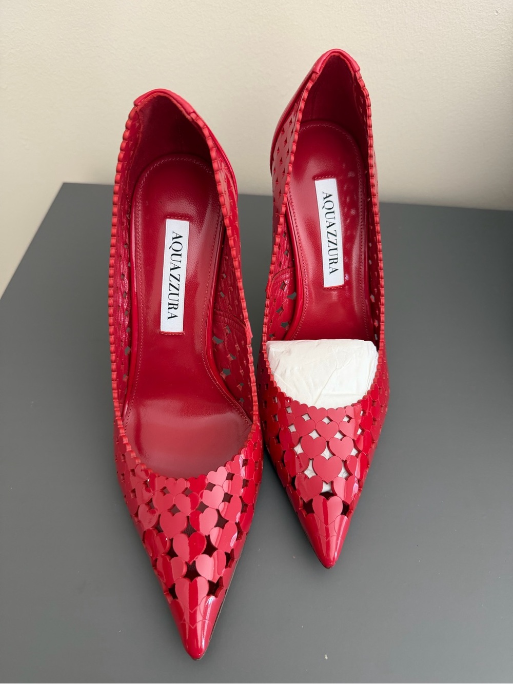 Aquazzura 105mm Amourose pumps, size 37 - Picture 3 of 5